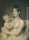 Mrs. Daniel Strobel, Jr. (Anna Church Strobel) and Her Son, George